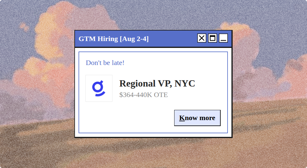 5+ Startups Hiring for GTM Roles (2nd August-4th August 2026) cover