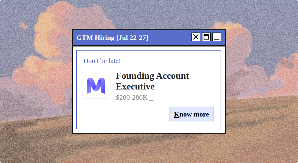 5 Startups Hiring for GTM Roles (22nd-27th July 2026) cover