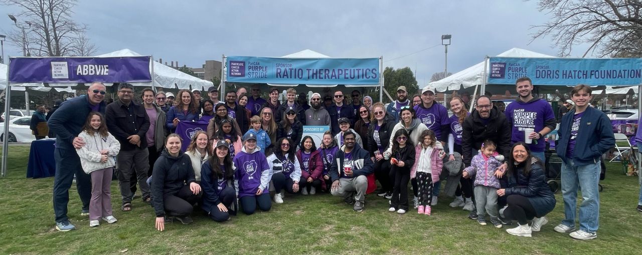 Ratio Therapeutics team at PanCAN PurpleStride